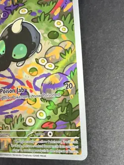 Pokemon TCG Mega Evolution Shroodle Card 149/132 Illustration Rare, English, NM - Image 2