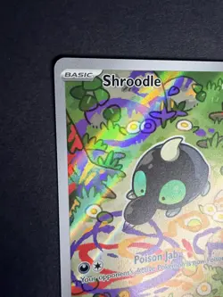 Pokemon TCG Mega Evolution Shroodle Card 149/132 Illustration Rare, English, NM - Image 5
