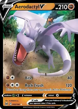 Aerodactyl HP210 Pokemon Metal Card-Collectible Gift Display. - Image 1