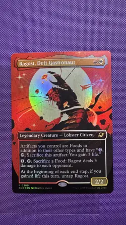 MTG Ragost, Deft Gastronaut (Borderless) FOIL - Edge of Eternities (EOE) #300 - Image 1