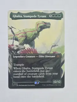 Ghalta, Stampede Tyrant - Showcase - Lost Caverns- Near Mint - MTG - Image 1