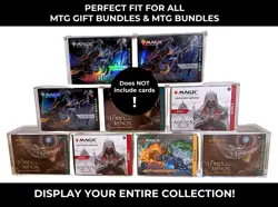 Magic MTG Final Fantasy Gift Bundle Premium Acrylic Magnet Protection Case - Image 2