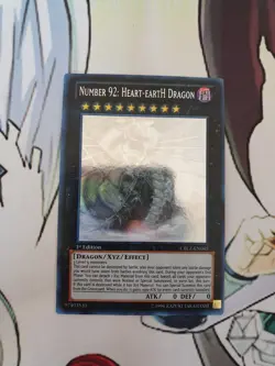 Number 92: Heart-eartH Dragon CBLZ-EN045 Ghost Rare 1st Edition NM/LP Condition - Image 1