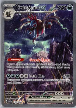 Pokemon TCG Hydreigon EX 169/086 Sv White Flare Sir Special Illustration Rare NM - Image 1