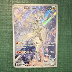 Pokemon TCG N's Reshiram 167/159 SV09 Journey Together Illustration Rare Holo - Image 1