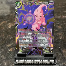 Majin Buu Vile Onslaught BT20-104 SR Foil Dragon Ball Super Card Game | NM - Image 1