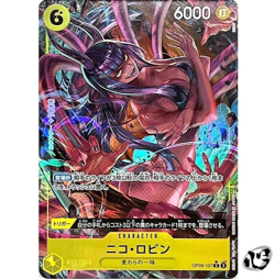 Nico Robin OP09-107 Parallel Rare Emperors in the New World ONE PIECE Card Japan - Image 1