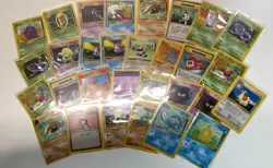 Mixed Vintage Pokemon First Generation Non Holo Trading Card Bundle (Set Of 30) - Image 1