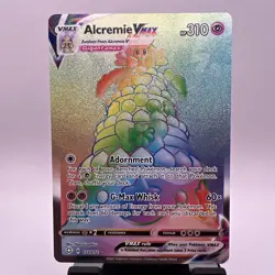 Alcremie VMAX 073/072 Secret Rare Shining Fates Pokemon Card - Image 1
