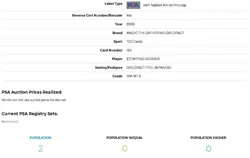 MTG Magic the Gathering PSA8 Stomping Ground 165/165 Foil 2000 Japanese - Image 3