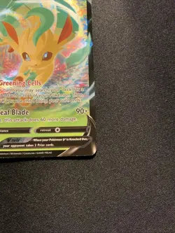 Leafeon V #007/203 SWSH07: Evolving Skies Warped Pokemon Card TCG - Image 4