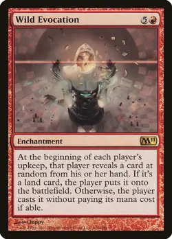 Core Set 2011 Wild Evocation MTG Magic the Gathering NM - Image 1