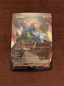 Stardrake - Scourge of the Throne (Borderless) Secret Lair Drop Foil - Image 1