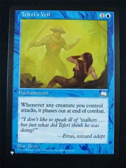 Teferi's Veil - The List - Mtg Card #YW - Image 1