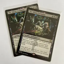 MTG - X2 The Sibsig Ceremony - 0091 Tarkir Dragonstorm Rare NM - Image 1