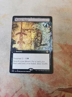 Profane Tutor Extended Art Modern Horizons 2 MTG NM - Image 1
