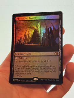 1X FOIL Phyrexian Tower MINT MTG Magic MH3 Modern Horizons 3 Land Staple CEDH - Image 2
