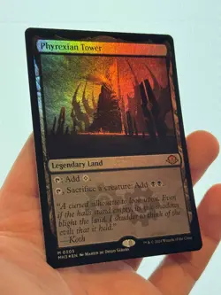 1X FOIL Phyrexian Tower MINT MTG Magic MH3 Modern Horizons 3 Land Staple CEDH - Image 3