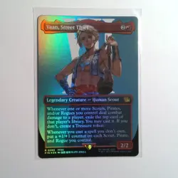 Vaan, Street Thief Foil Borderless R MTG Final Fantasy NM, English - Image 1