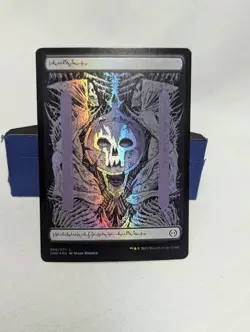 FOIL Phyrexian Text Land Set Of 5 Phyrexia All Will Be One MTG Full art Magic - Image 4