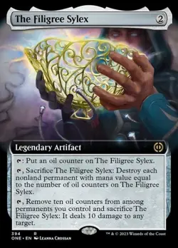 MTG - (Extended Art) THE FILIGREE SYLEX - All Will Be One (R) - Image 1