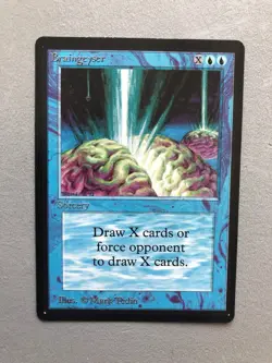Mtg Carte Magic Beta Braingeyser English LP/EX - Image 1