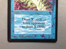 Mtg Carte Magic Beta Braingeyser English LP/EX - Image 2