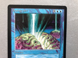Mtg Carte Magic Beta Braingeyser English LP/EX - Image 3