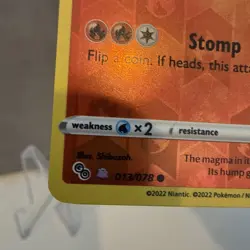 Pokemon TCG Numel Pokemon Go Hidden Ditto Reverse Card 013/078 Unpeeled 053/078 - Image 3