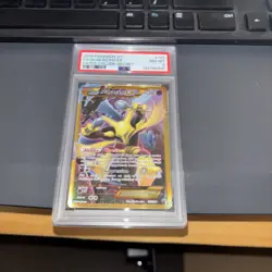 140952347 Alakazam EX 2016 Pokemon XY Fates Collide #125 PSA 8 - Image 1