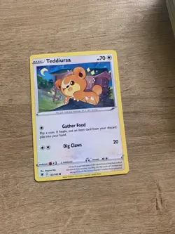 Pokemon Card 122/189 TEDDIURSA - ASTRAL RADIANCE - COMMON - NM - Image 1
