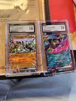 2 Cgc Japanese Pokemon Card Ex - Image 1