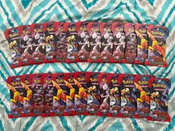 Pokemon Destined Rivals Booster Pack Lot Of 20 Packs - Image 1
