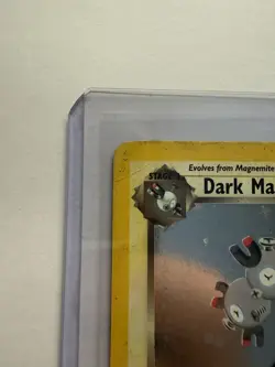 Dark Magneton 11/82 Holo Team Rocket Pokemon Card Vintage WOTC MP - Image 3