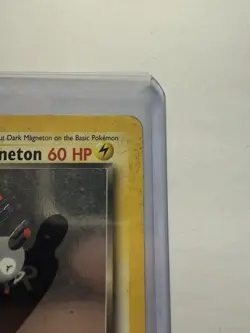 Dark Magneton 11/82 Holo Team Rocket Pokemon Card Vintage WOTC MP - Image 4