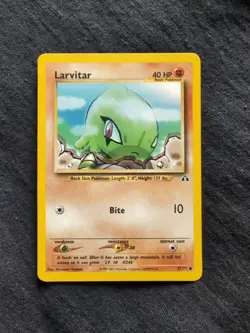 Tyranitar Evolution 12/75 Neo Discovery Holo Pokemon TCG - Image 2