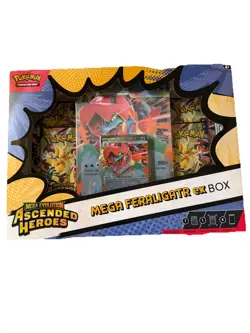 Pokemon Mega Evolution Ascended Heroes Feraligatr ex Box Booster Promo English - Image 2
