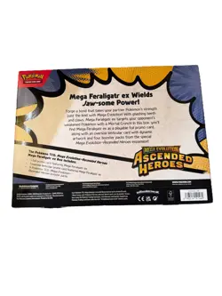 Pokemon Mega Evolution Ascended Heroes Feraligatr ex Box Booster Promo English - Image 3