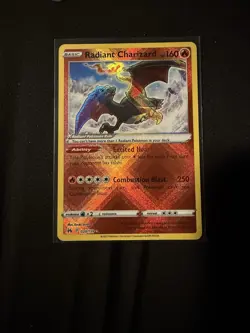 Pokemon Radiant Charizard 020/159 SV Paldean Fates Radiant Rare Reverse Holo 20… - Image 1