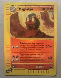 Pokemon TCG Magcargo 17/144 Skyridge Reverse Holo 2003 - Image 1