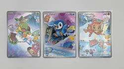 Pokemon TCG First Partner Illustration Collection Series 1 Gen 4 Sinnoh Starters - Image 1