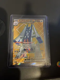 Pokemon TCG Archaludon EX 224/191 Surging Sparks Full Art Rare Card - Image 1