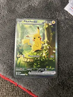 Pikachu EX 276/217 SIR Illustration Rare Pokemon Ascended Heroes Near Mint - Image 1