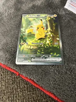 Pikachu EX 276/217 SIR Illustration Rare Pokemon Ascended Heroes Near Mint - Image 2