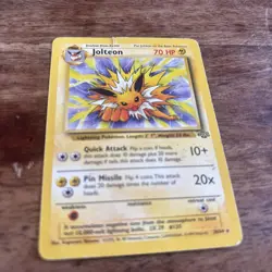 Pokemon TCG Jolteon Jungle 20/64 Regular Unlimited Rare - Image 2