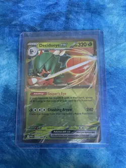 Decidueye ex Double Rare 12/88 ME03: Perfect Order Pokemon NM Near Mint - Image 1