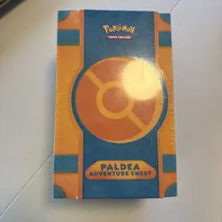 Pokemon TCG: Paldea Adventure Chest - New, Factory Sealed - Image 1
