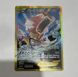 Pokemon Gyarados EX Breakpoint 123/122 Secret Rare Full Art Holo - Image 1