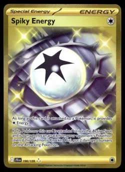 POKEMON SPIKY ENERGY JOURNEY TOGETHER 190/159 HYPER RARE NM/M - Image 1