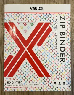 VaultX | Anniversary 30th Edition | Pokemon Exo-Tec 4 Pocket Zip Binder - Image 1